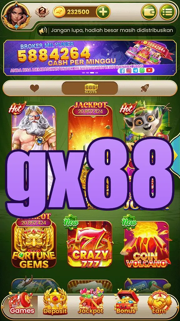 gx88 Masuk